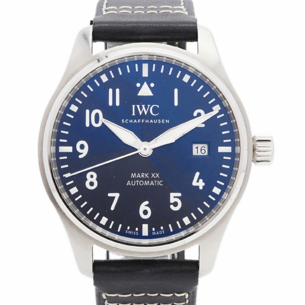 IWC Schaffhausen Pilot Mark 20 IW328203 Navy Dial Men's Watch